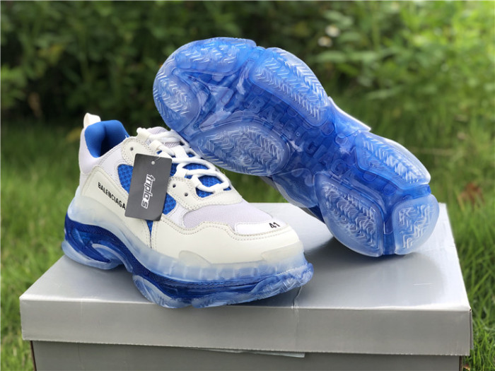 Balenciaga Air Cushion Daddy White and Blue Color（7-12 work day deliver）