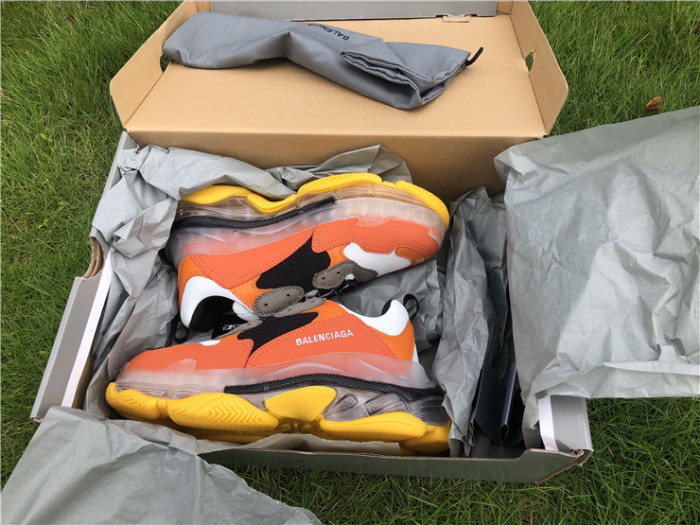 Balenciaga Air Cushion Daddy Gray and Orange（7-12 work day deliver）