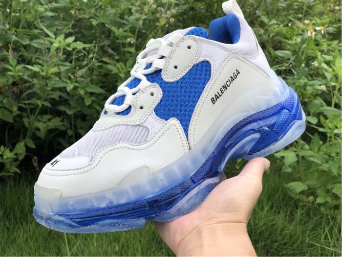 Balenciaga Air Cushion Daddy White and Blue Color（7-12 work day deliver）