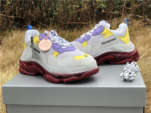 Balenciaga Air Cushion Daddy White and Purple（7-12 work day deliver）