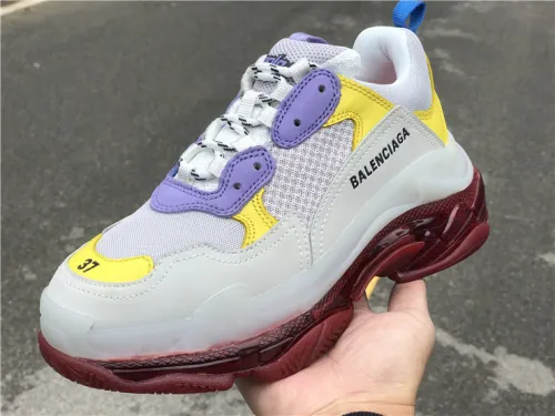 Balenciaga Air Cushion Daddy White and Purple（7-12 work day deliver）