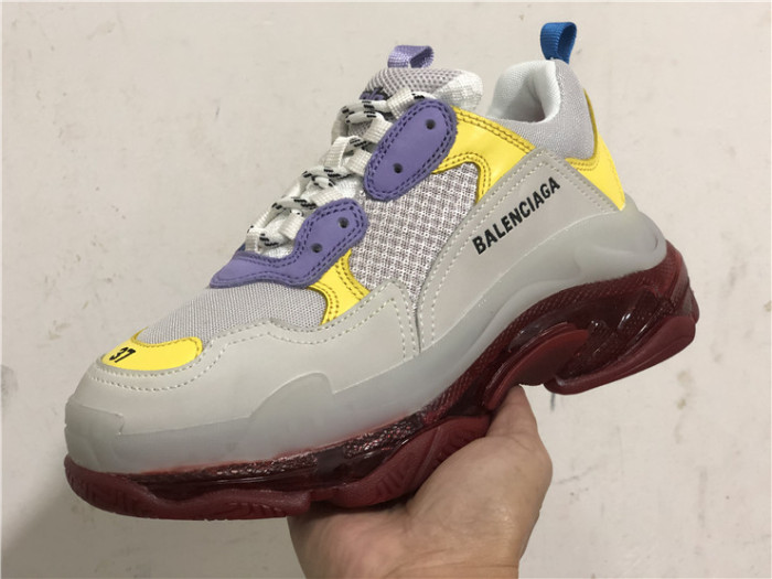 Balenciaga Air Cushion Daddy White and Purple（7-12 work day deliver）