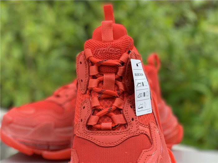 Balenciaga Air Cushion - Red Distressed Color（7-12 work day deliver）
