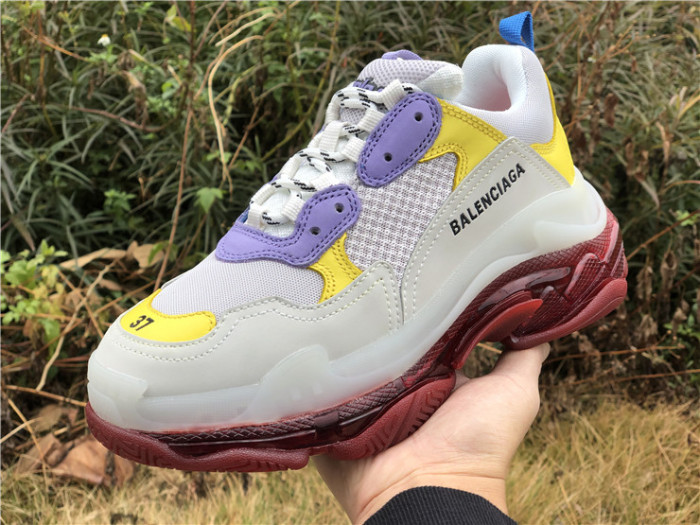 Balenciaga Air Cushion Daddy White and Purple（7-12 work day deliver）