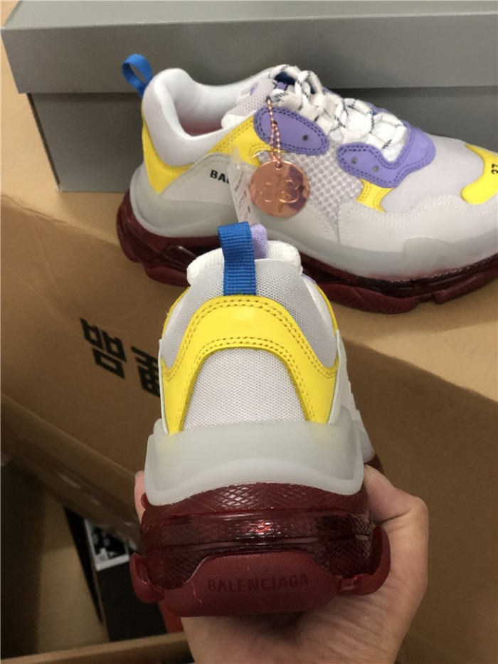 Balenciaga Air Cushion Daddy White and Purple（7-12 work day deliver）