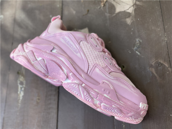 Papa Paris distressed light pink（7-12 work day deliver）
