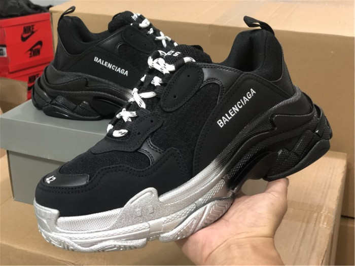 Balenciaga Combination Outsole Daddy Black Silver Tai Chi Color（7-12 work day deliver）