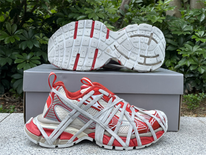 Balenciaga 10 3XL strappy beige red（7-12 work day deliver）