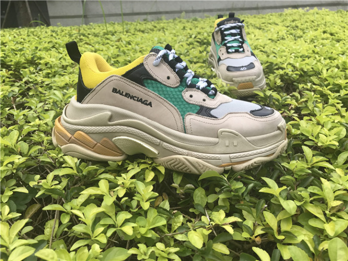 Balenciaga Triple S Yellow Green（7-12 work day deliver）
