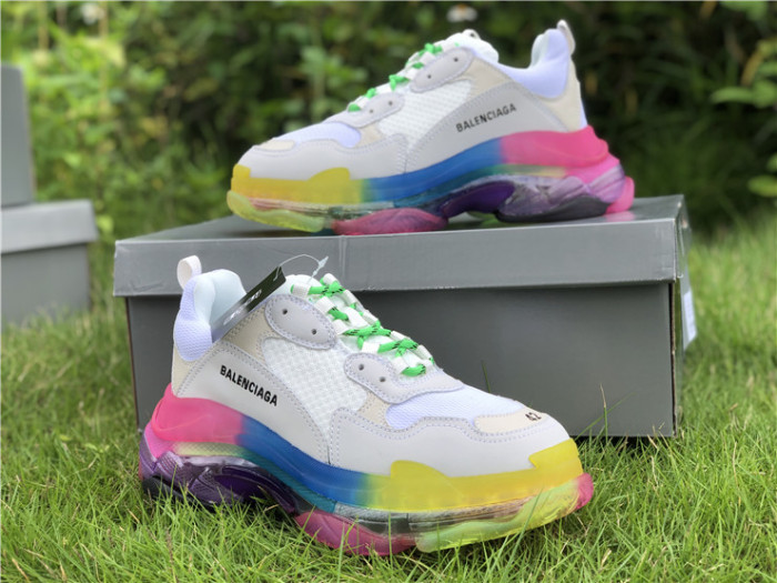Balenciaga Air Cushion Daddy Rainbow Color（7-12 work day deliver）