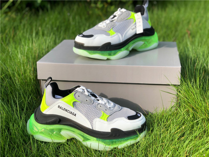 Balenciaga third generation air cushion white and green color matching（7-12 work day deliver）