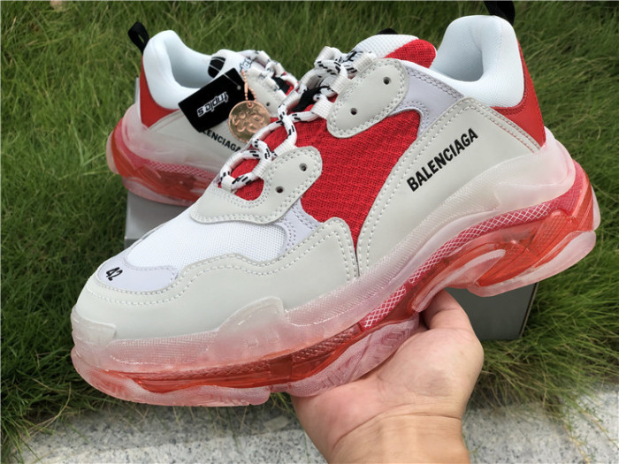 Balenciaga Air Cushion Daddy White and Red（7-12 work day deliver）