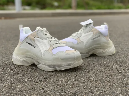 Balenciaga white Triple S air cushion bottom air old dad shoes（7-12 work day deliver）