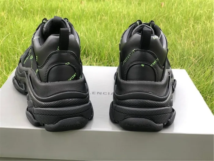 Balenciaga Papa Black and Green Letters（7-12 work day deliver）