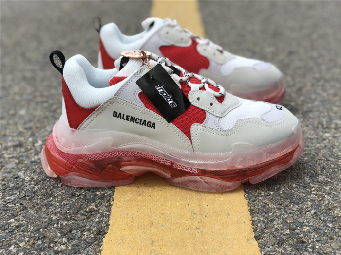 Balenciaga Air Cushion Daddy White and Red（7-12 work day deliver）