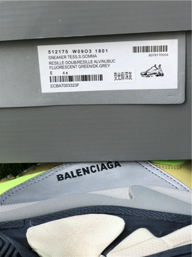 Balenciaga Dad Generation Fluorescent Green Dark Gray Color（7-12 work day deliver）