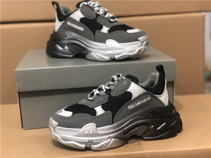 Balenciaga Papa Black Gray Silver（7-12 work day deliver）