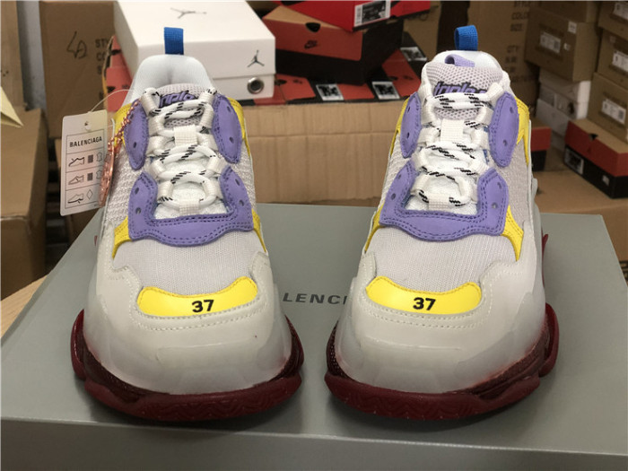 Balenciaga Air Cushion Daddy White and Purple（7-12 work day deliver）