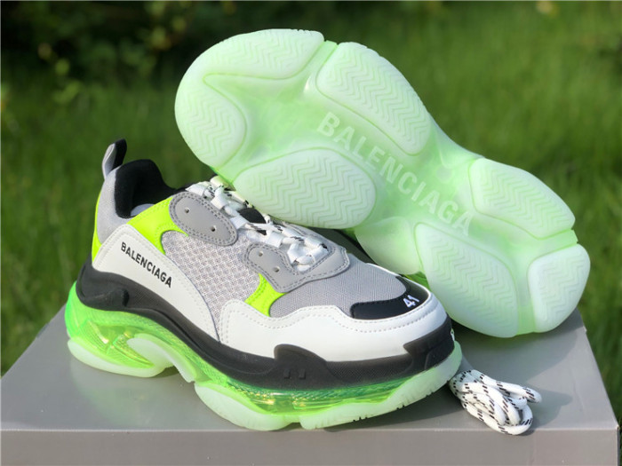 Balenciaga third generation air cushion white and green color matching（7-12 work day deliver）