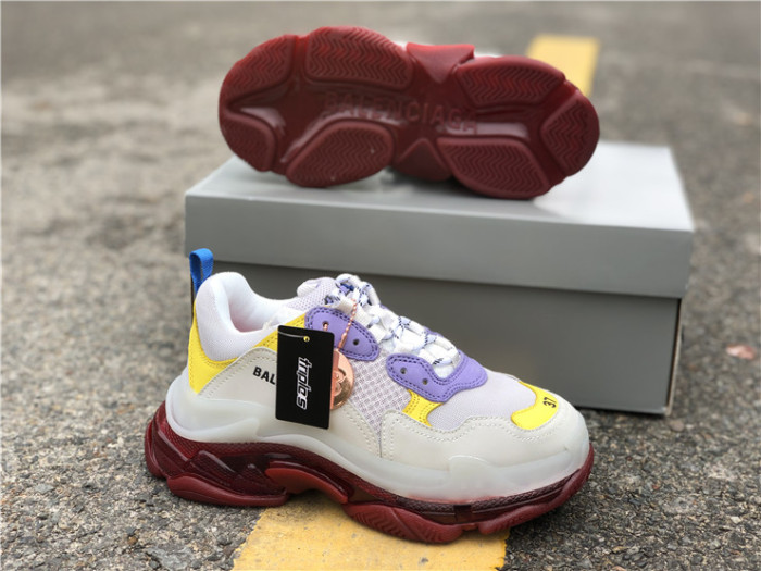 Balenciaga Air Cushion Daddy White and Purple（7-12 work day deliver）