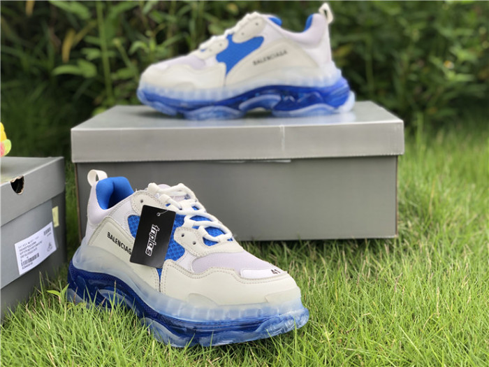 Balenciaga Air Cushion Daddy White and Blue Color（7-12 work day deliver）
