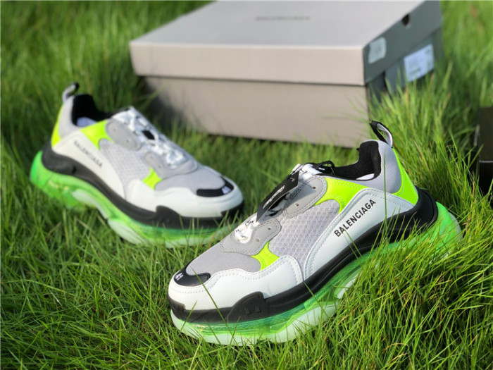 Balenciaga third generation air cushion white and green color matching（7-12 work day deliver）
