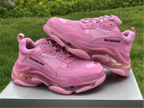 Balenciaga air cushion shoes pink and purple color matching（7-12 work day deliver）