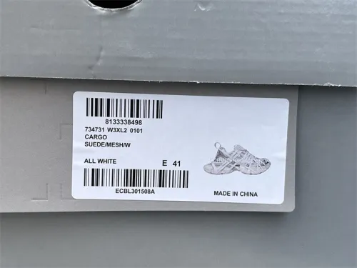 Balenciaga 10 3XL Bandage Silver（7-12 work day deliver）