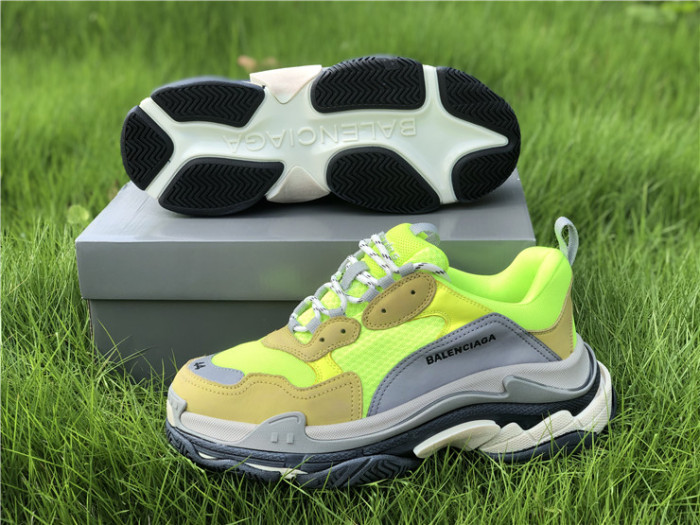 Balenciaga Dad Generation Fluorescent Green Dark Gray Color（7-12 work day deliver）