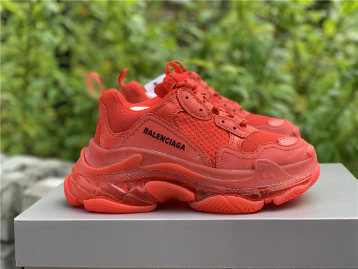 Balenciaga Air Cushion - Red Distressed Color（7-12 work day deliver）