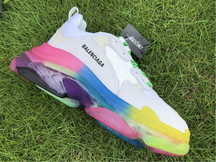 Balenciaga Air Cushion Daddy Rainbow Color（7-12 work day deliver）