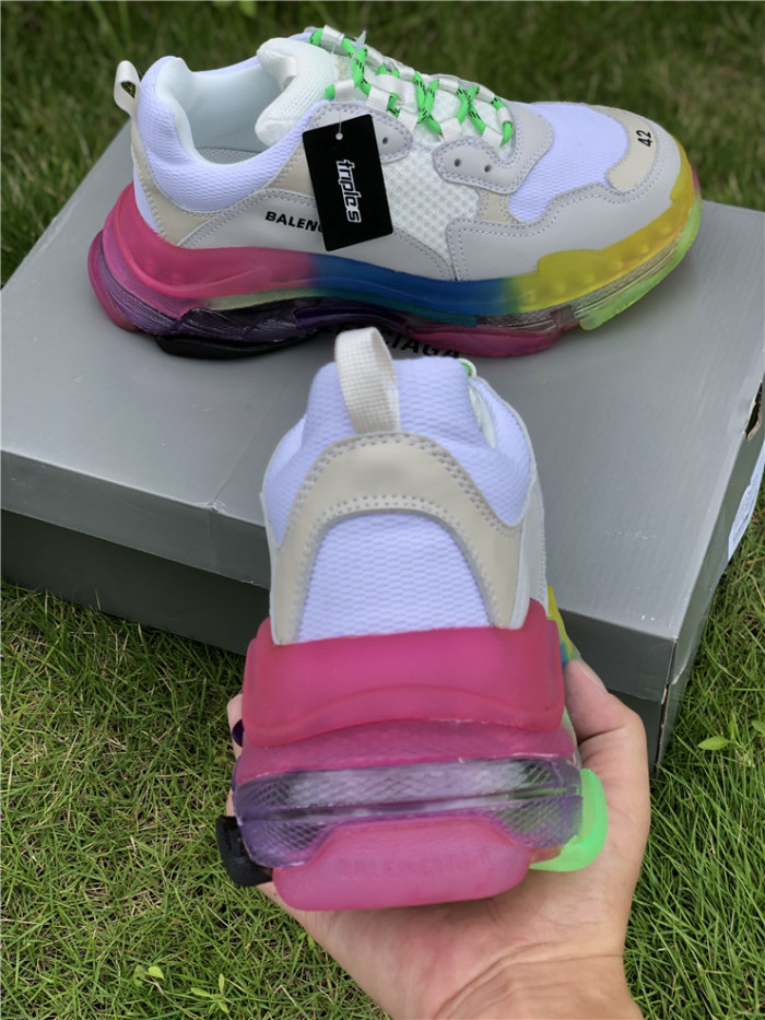 Balenciaga Air Cushion Daddy Rainbow Color（7-12 work day deliver）