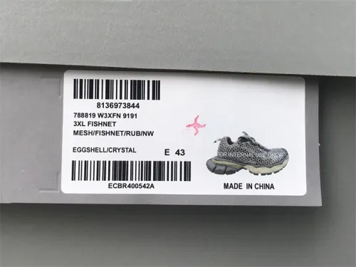 Balenciaga 10 3XL Diamond Edition Phantom Sneaker Beige Gray（7-12 work day deliver）