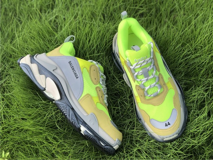 Balenciaga Dad Generation Fluorescent Green Dark Gray Color（7-12 work day deliver）
