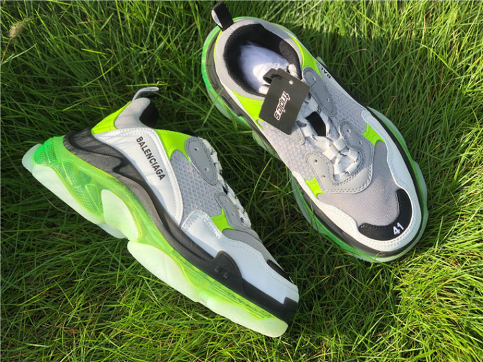 Balenciaga third generation air cushion white and green color matching（7-12 work day deliver）