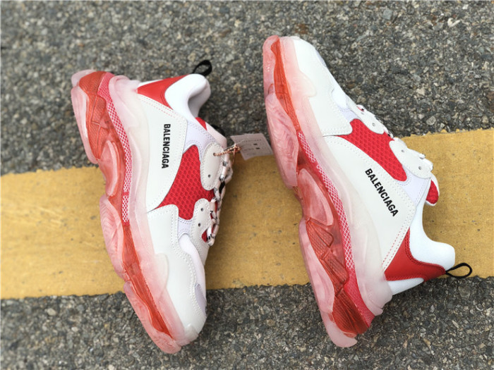 Balenciaga Air Cushion Daddy White and Red（7-12 work day deliver）