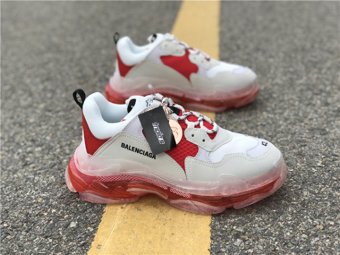 Balenciaga Air Cushion Daddy White and Red（7-12 work day deliver）