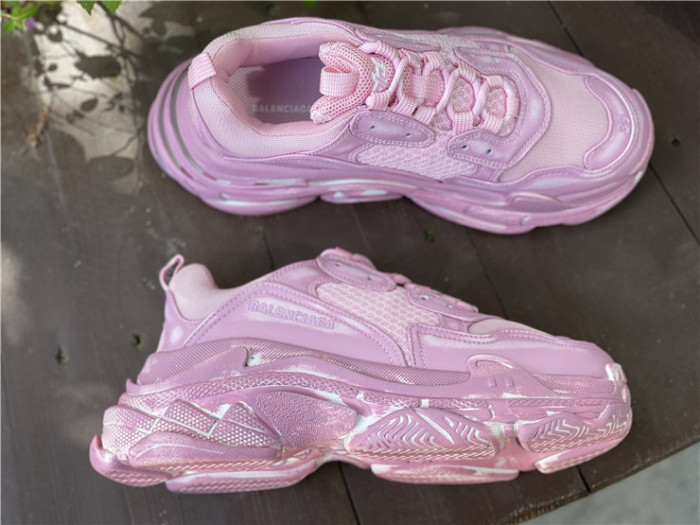 Papa Paris distressed light pink（7-12 work day deliver）