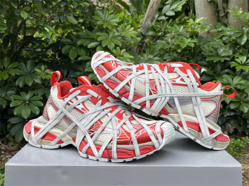 Balenciaga 10 3XL strappy beige red（7-12 work day deliver）