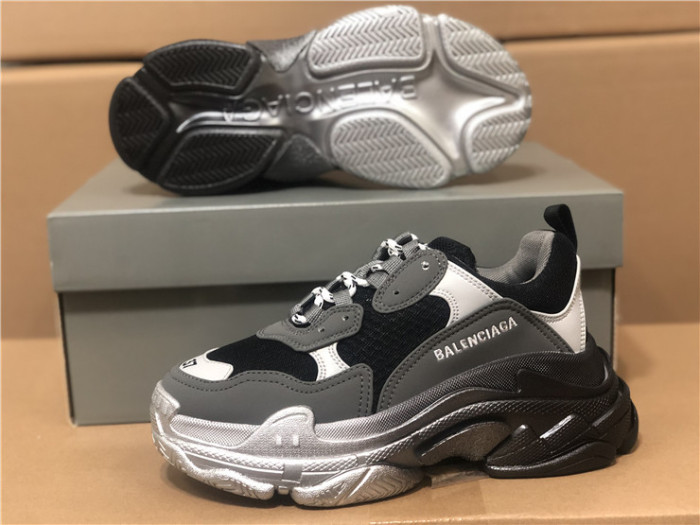 Balenciaga Papa Black Gray Silver（7-12 work day deliver）