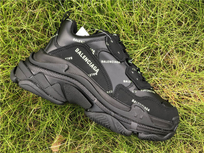 Balenciaga Papa Black and Green Letters（7-12 work day deliver）