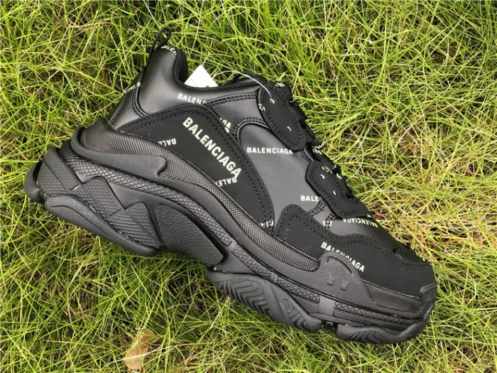Balenciaga Papa Black and Green Letters（7-12 work day deliver）