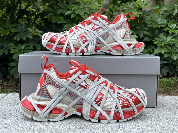 Balenciaga 10 3XL strappy beige red（7-12 work day deliver）