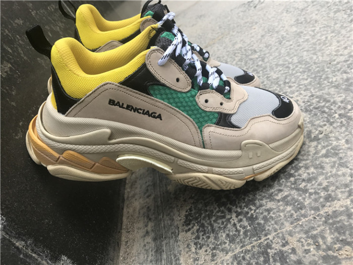 Balenciaga Triple S Yellow Green（7-12 work day deliver）