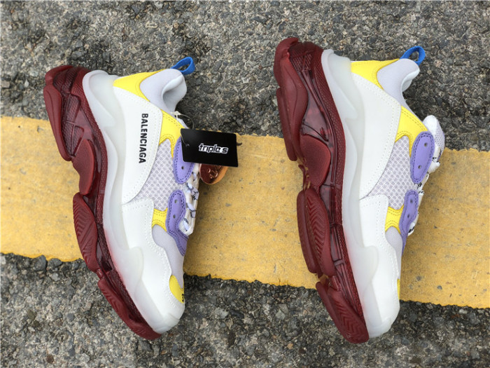 Balenciaga Air Cushion Daddy White and Purple（7-12 work day deliver）