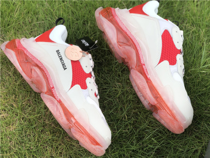 Balenciaga Air Cushion Daddy White and Red（7-12 work day deliver）