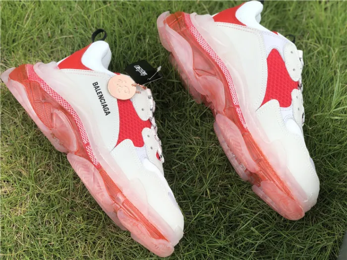Balenciaga Air Cushion Daddy White and Red（7-12 work day deliver）