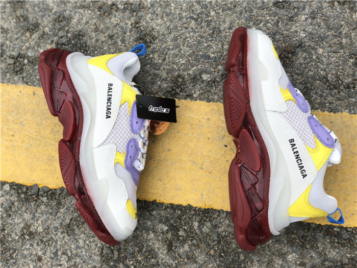 Balenciaga Air Cushion Daddy White and Purple（7-12 work day deliver）