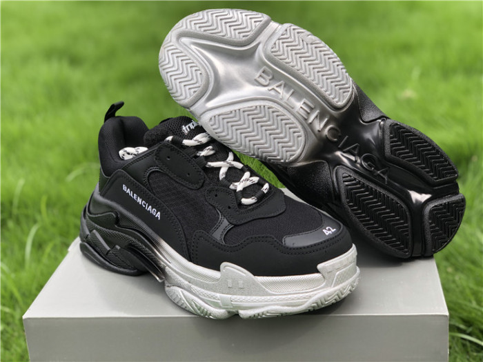 Balenciaga Combination Outsole Daddy Black Silver Tai Chi Color（7-12 work day deliver）