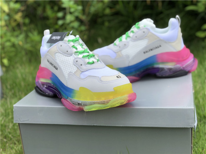 Balenciaga Air Cushion Daddy Rainbow Color（7-12 work day deliver）